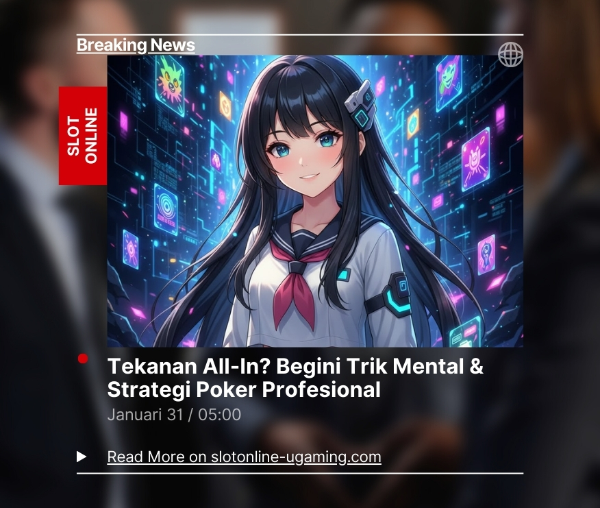 Tekanan All-In? Begini Trik Mental & Strategi Poker Profesional
